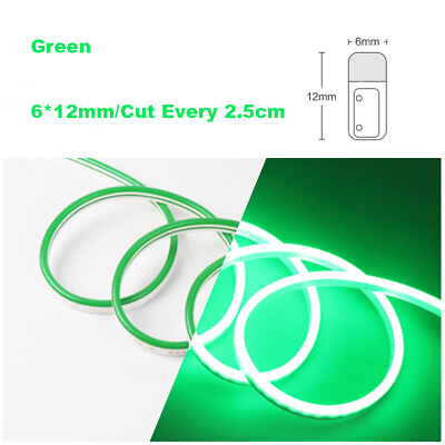 Green DC12V Silicone LED Fairy Light Strip Soft Tubes for Xmas Boat In Outdoor $117.99