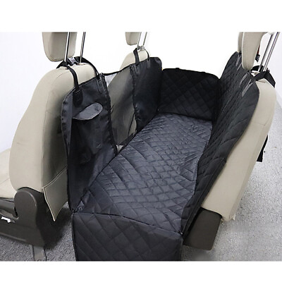 #ad Waterproof Pet Dog Car Seat Cover Hammock SUV Truck Back Rear Protector Barrier $32.59