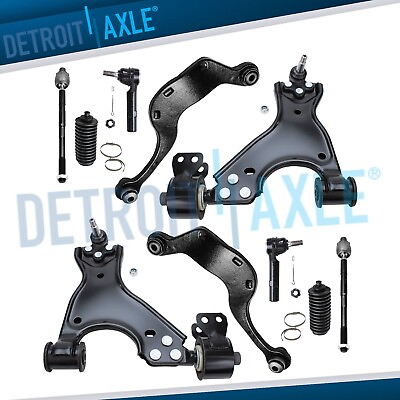 #ad 10pc Complete Front Lower and Rear Upper Control Arm Suspension Kit for Acadia $199.69