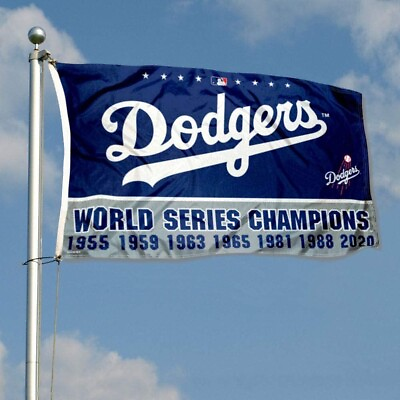 #ad #ad Los Angeles Dodgers Premium 3x5 ft Flag LA MLB Baseball Banner $12.98