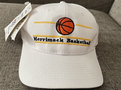 #ad NOS Vintage Merrimack College Basketball Warriors The Game SnapBack Hat NWT $45.00