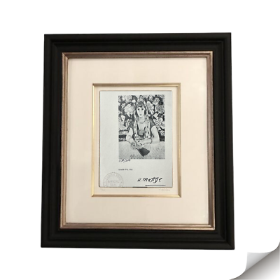 #ad Henri Matisse Original Signed Print Spanish Girl 1924 Vintage from 1937 $59.49