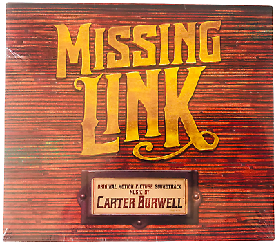 #ad Missing Link: Original Motion Picture Soundtrack CD NEW Carter Burwell Score $16.99