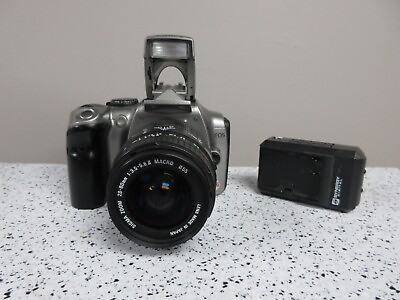 Canon Digital Rebel EOS DS6041 6.3 MP w 28 80mm Lens Charger CF Card DSLR Camera $89.99