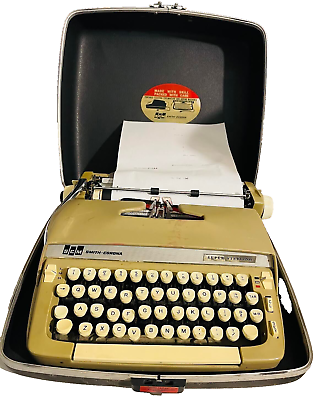 Vintage Typewriter Smith Corona Deville Deluxe $57.79