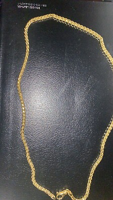 #ad mens gold chain 14k solid 20 Inch $550.00