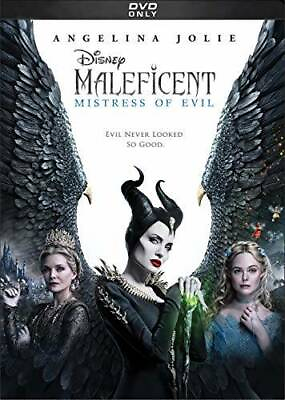 MALEFICENT: MISTRESS OF EVIL DVD By Angelina Jolie GOOD $6.98