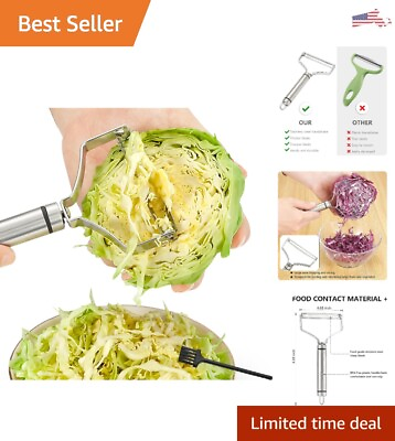 Premium Cabbage Slicer Peeler Multifunctional Easy to Clean Salad Tool $12.64