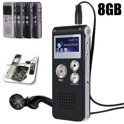 #ad Paranormal Ghost Hunting Equipment Digital EVP Voice Activated Recorder USB US $19.79