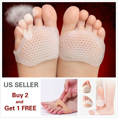 #ad 2pcs Heel Foot Pain Relief Plantar Fasciitis Insole Pads Arch Support Shoes * $4.99