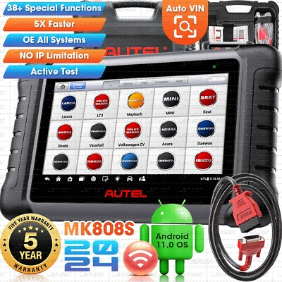 #ad Autel MaxiCOM MK808S Car Bidirectional Diagnostic Scanner Tool Key Coding 2024 $380.00