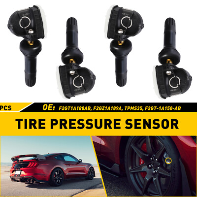 #ad Set Of 4 Tire Sensor Pressure for F 150 Ford Mustang Explorer F2GZ 1A189 AB $25.99