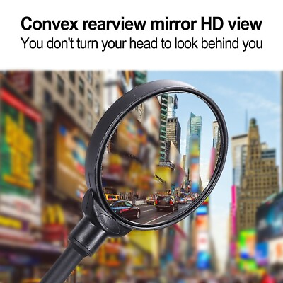 #ad Universal Professional Mirror Good Compatibility Black Feature Rotation $17.61