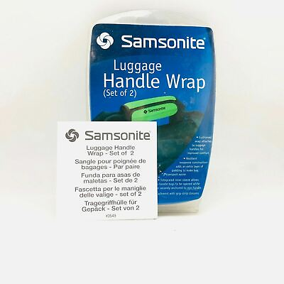 #ad Samsonite Luggage Handle Wrap #Set of 2 NIB amp; Check Description $73.12