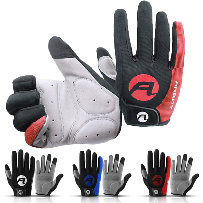 #ad Bike Shockproof Cycling Gloves Full Finger Gloves Summer MTB Road Bicycle Gloves $8.99