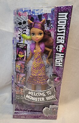 #ad 2015 Monster High Clawdeen Wolf Welcome To Monster High Dance Doll NEW $24.99