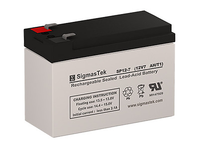 #ad SLA Replacement Battery For 12V 7AH Universal Power UB1270 40800 By SigmasTek $19.49