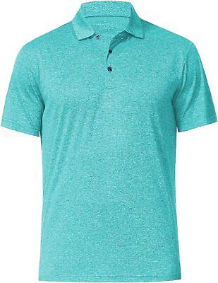 #ad Men#x27;s Dry Fit Golf Polo Shirt $34.82
