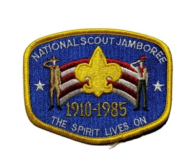 #ad Boy Scouts Of America National Scout Jamboree 1910 1985 Small Reproduction $2.99