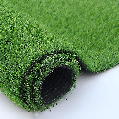 Large Size Artificial Grass Turf High Density Fake Grass Lawn Mat with Drainage $23.99