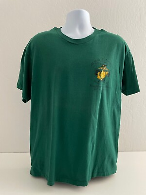 #ad Marine Security Guard Detachment Frankfurt Germany Green Short Sleeve T Shirt $17.99