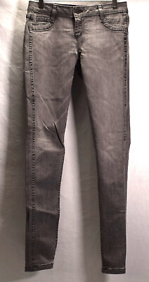 Bleulab Detour Leggings Gray Purple Coating Reversible Jeans 26 $40.00