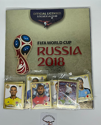 #ad RUSSIA 2018 GOLD EDITION COMPLETE SET WITH ALL STICKER AND EMPTY ALBUM SWISS $579.00