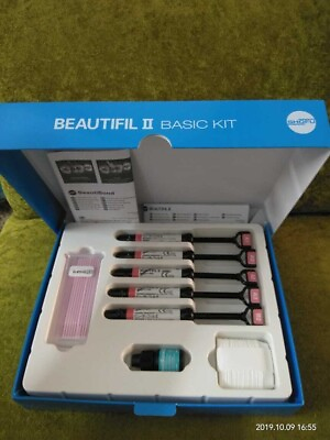 #ad Shofu Beautifil Basic Nano Universal Dental Composite Kit 5x4gm and Bond 6ml $119.99