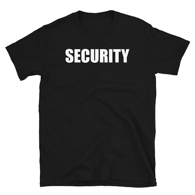 #ad Law Enforcement Protection Security Guard Short Sleeve Unisex T Shirt $19.99
