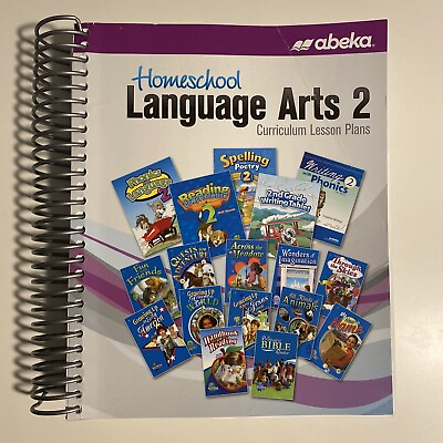 #ad Abeka Language Arts 2 Curriculum Lesson Plans. Like New. $49.99