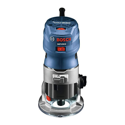 #ad Bosch GKF125CEK RT 120V 7 Amp 1.25 HP Variable Speed Palm Router Refurbished $99.00