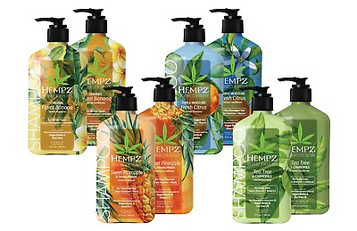 #ad Hempz Professional Hair Care 17 oz Shampoo amp; Conditioner Bundle Choose Set. $32.49