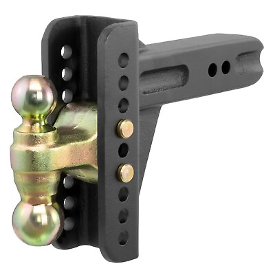 #ad Curt 45902 Adjustable Channel Mount w 2quot; amp; 2 5 16quot; Dual Trailer Ball 20000 GTW $256.60