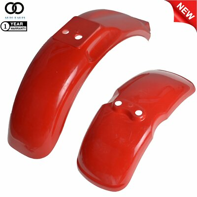 #ad For Honda Mini Trail Z50 Z50A Z50J Z50R Plastic Fender Front amp; Rear Wheel Red $27.77