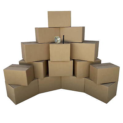 #ad Moving Boxes 1 BedRoom Economy 15 Moving Box Kit plus Moving Supplies $36.34