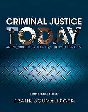 #ad Criminal Justice Today: An Paperback by Schmalleger Frank Acceptable n $12.63