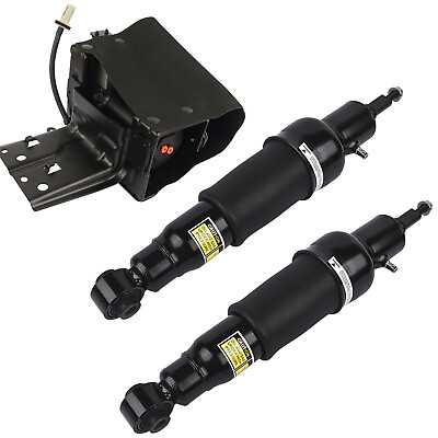 Rear Air Shock Absorbers amp; Compressor for Nissan Armada Without Motion Control $426.00