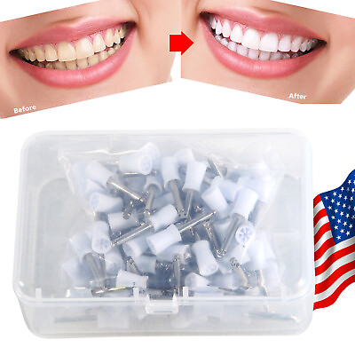 #ad Cepillos dentales de goma para pulir los dientes Prophy Copas de pulido Tipo de $7.59