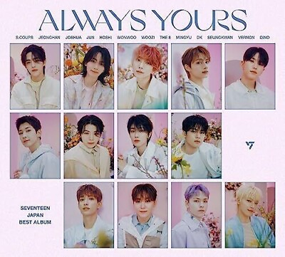 #ad Seventeen Always Yours Japan Best Album Version A New CD Japan Import $32.76