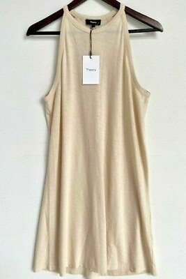 Theory Sonabi B Atmos Light Dress Pearl L $119.97