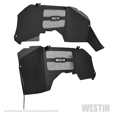 #ad Westin 62 11025 Inner Fenders Textured Black Finish Front $370.99