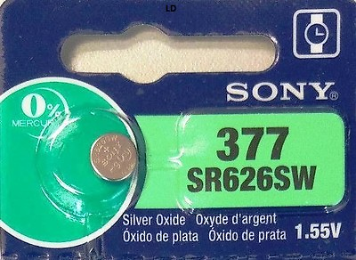 #ad MURATA SONY 377 SR626SW SR626 V377 Watch Battery US seller $1.49