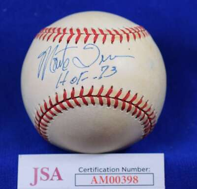 Monte Irvin HOF 73 JSA Cert Autograph National League Signed Baseball $57.00