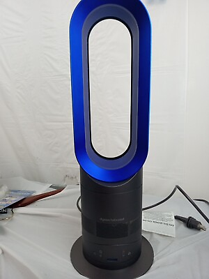 #ad Dyson Hot amp; Cool AM04 Heater Table Fan Blue NO Remote Control Tested And Wo $115.00