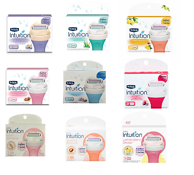 Schick Intuition Womens Razor Refill Blade Cartridges Choose Scents #ad $8.99