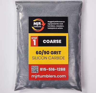 #ad 5lb of 60 90 Coarse Rock Tumbling Grit Silicon Carbide Polish for Lapidary use $29.99