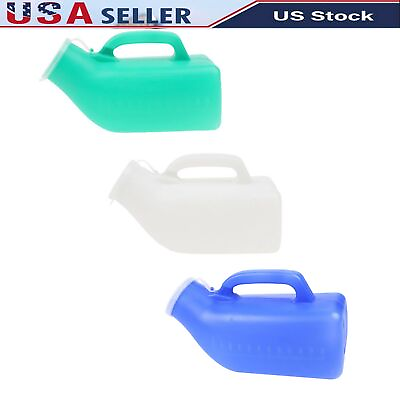 #ad Male Portable Urinal Travel Camping Car Toilet Pee Bottle 1000ML Emergency USA $8.80