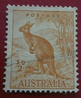 #ad Australia:1948 Previous Issues Not Watermarked ½ P. Rare amp; Collectible Stamp. GBP 3.00
