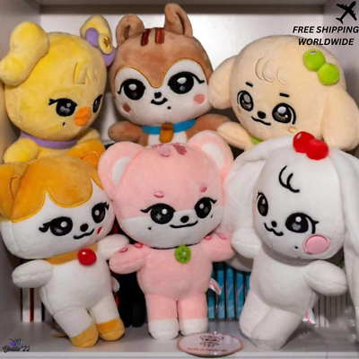 Kpop IVE Minive Plush Doll Cherry Jang WonYoung YUJIN Gaeul Soft Toys Kids Gift $15.99
