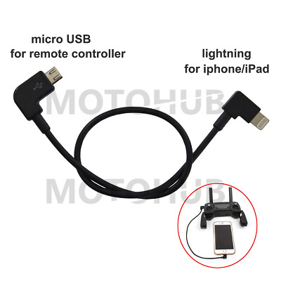 #ad OTG Micro USB Cable Cord for DJI Mavic 2 Pro Zoom Control to IOS iPhone iPad $6.59